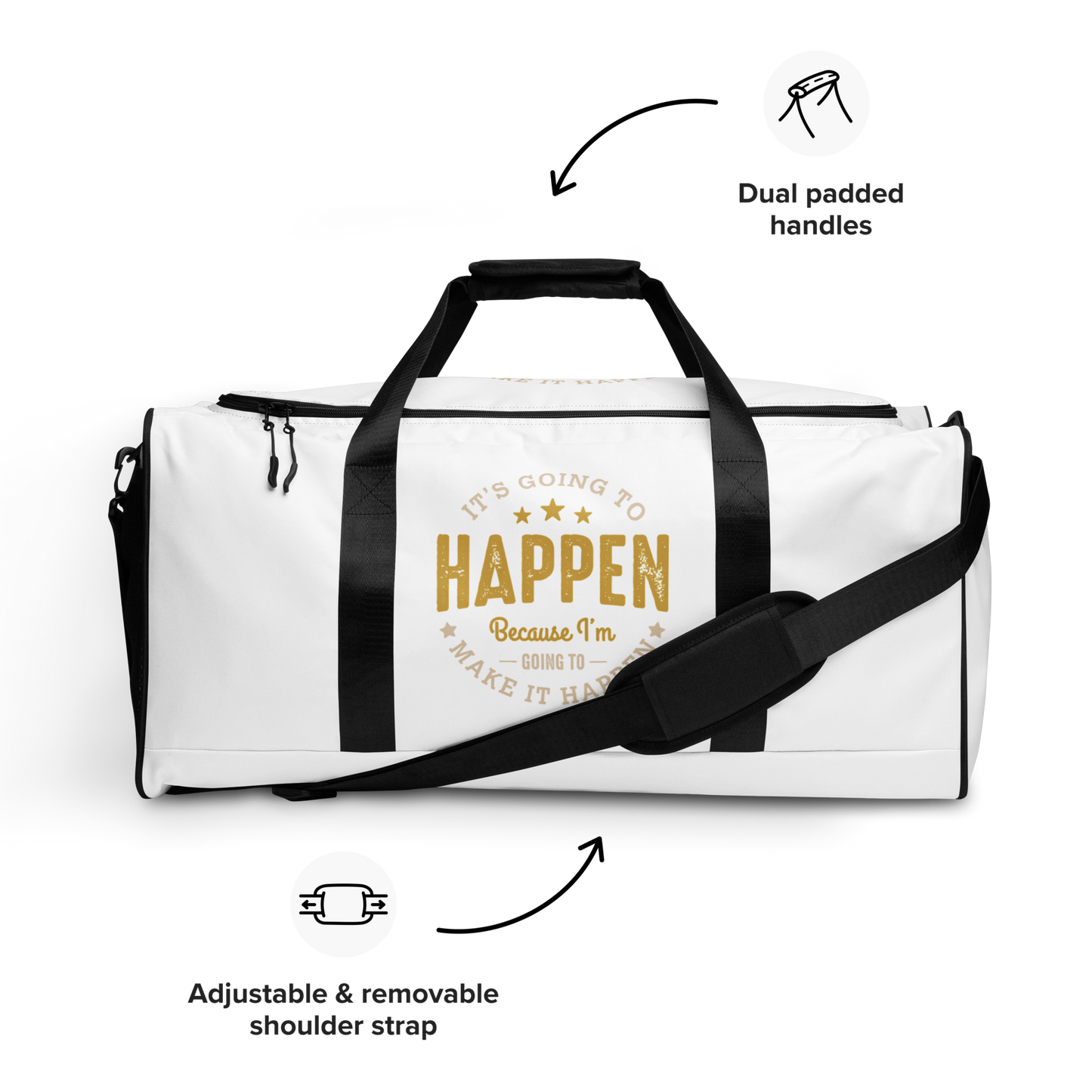 It's Going To Happen Duffle Bag