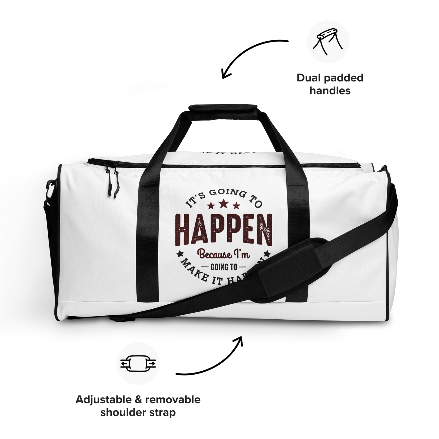 It's Going To Happen Duffle Bag