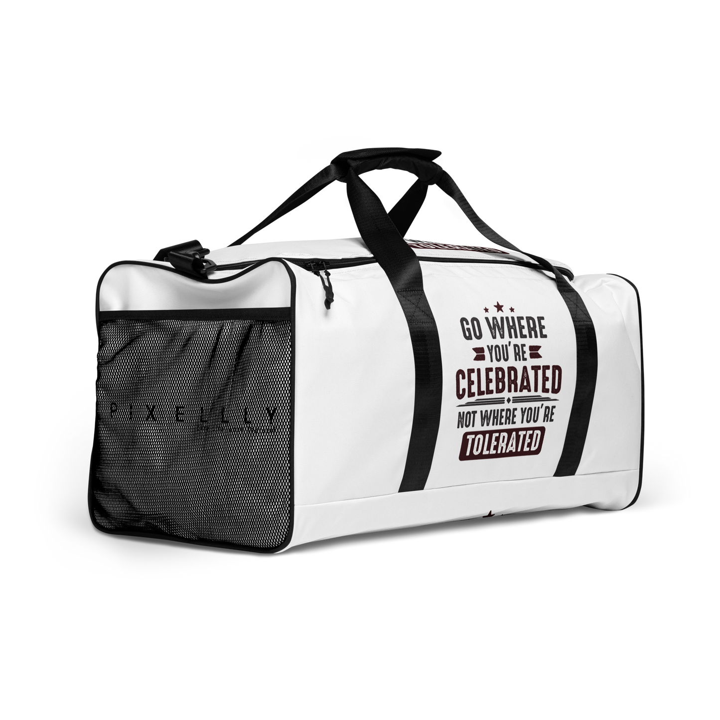 Go Where You Celebrated Duffle Bag