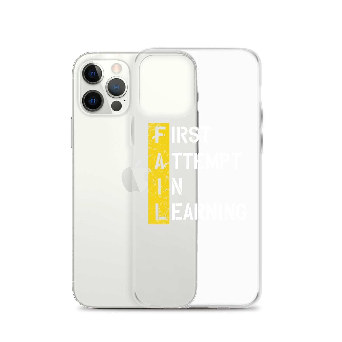 Clear Case for iPhone® - FAIL - BLACK PHONE