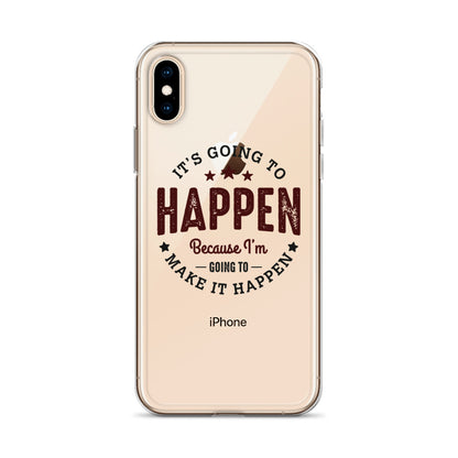 Clear Case for iPhone® - It's Going To Happen