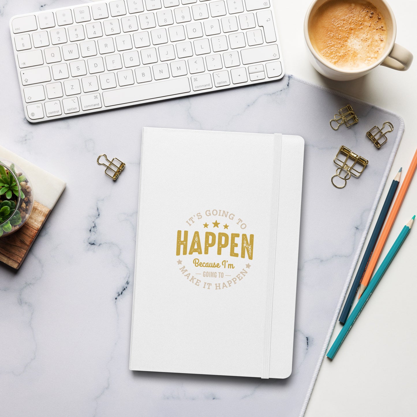 Hardcover Journal - It's Going To Happen