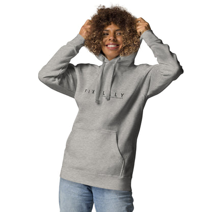 Women's Pixellly Live Life, Love Yourself Hoodie