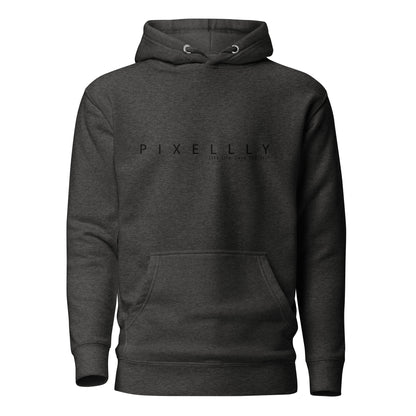 Mens Pixellly Live Life, Love Yourself Hoodie