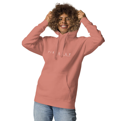 Women's Pixellly Live Life, Love Yourself Hoodie