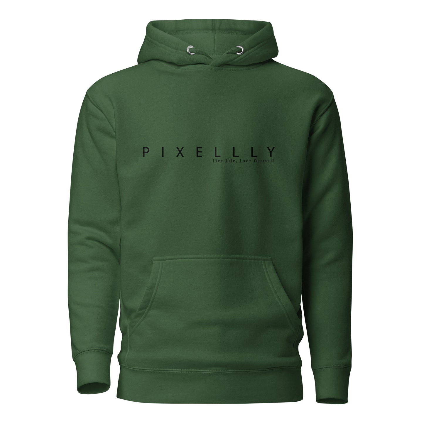 Women's Pixellly Live Life, Love Yourself Hoodie