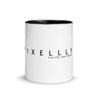 Pixellly Live Life, Love Yourself Mug