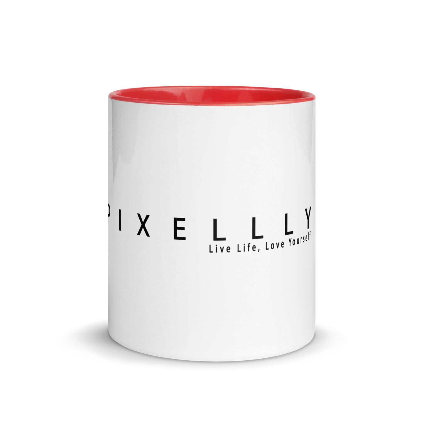 Pixellly Live Life, Love Yourself Mug