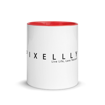 Pixellly Live Life, Love Yourself Mug