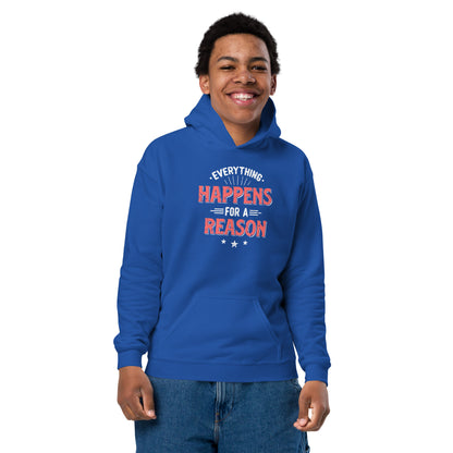 Boys Everything Happens For A Reason Hoodie