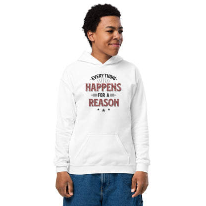 Boys Everything Happens For A Reason Hoodie