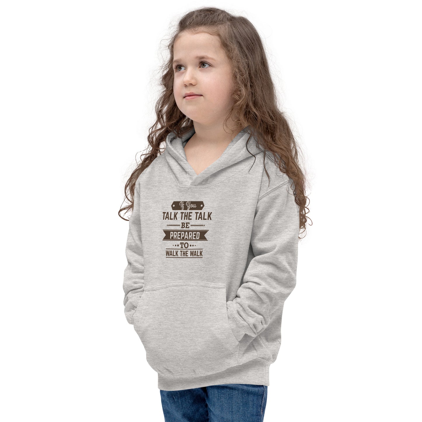 Girls If You Talk The Talk Hoodie - Pixellly 