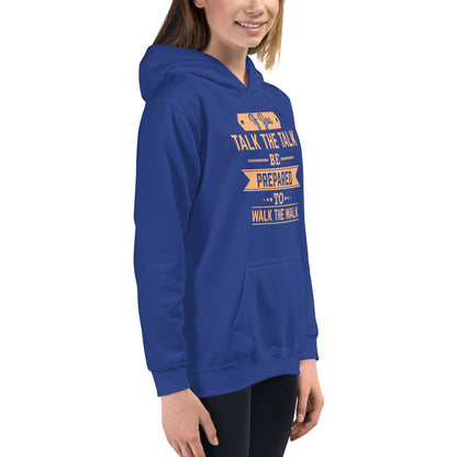 Girls If You Talk The Talk Hoodie - Pixellly 