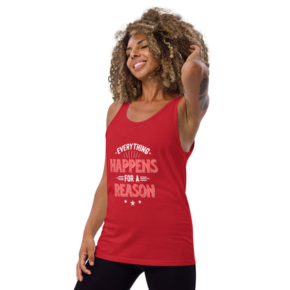 Women's Everything Happens For A Reason Tank Top