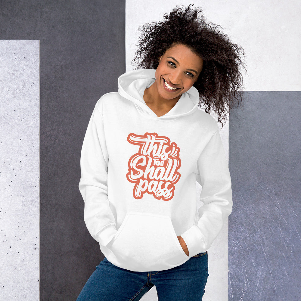 Women's This Too Shall Pass Hoodie - White