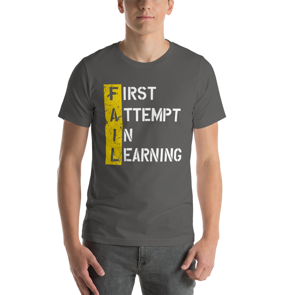 Mens FAIL t-shirt - Pixellly 