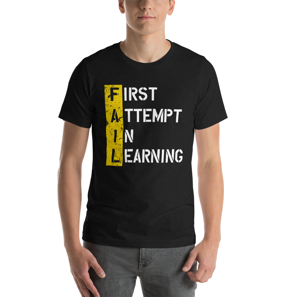 Mens FAIL t-shirt - Pixellly 