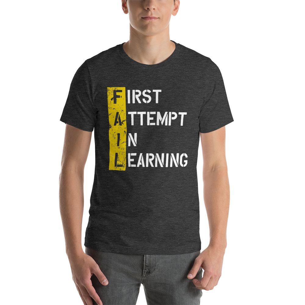 Mens FAIL t-shirt - Pixellly 