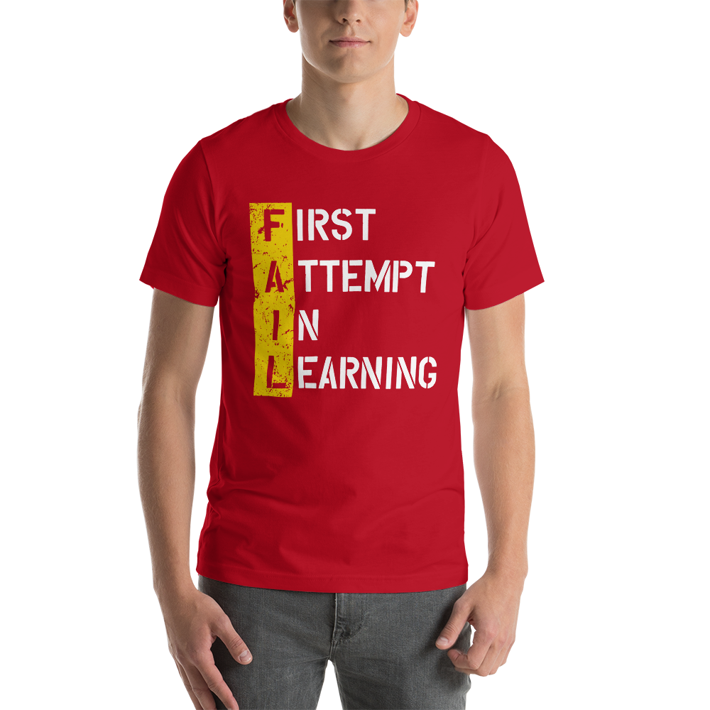 Mens FAIL t-shirt - Pixellly 