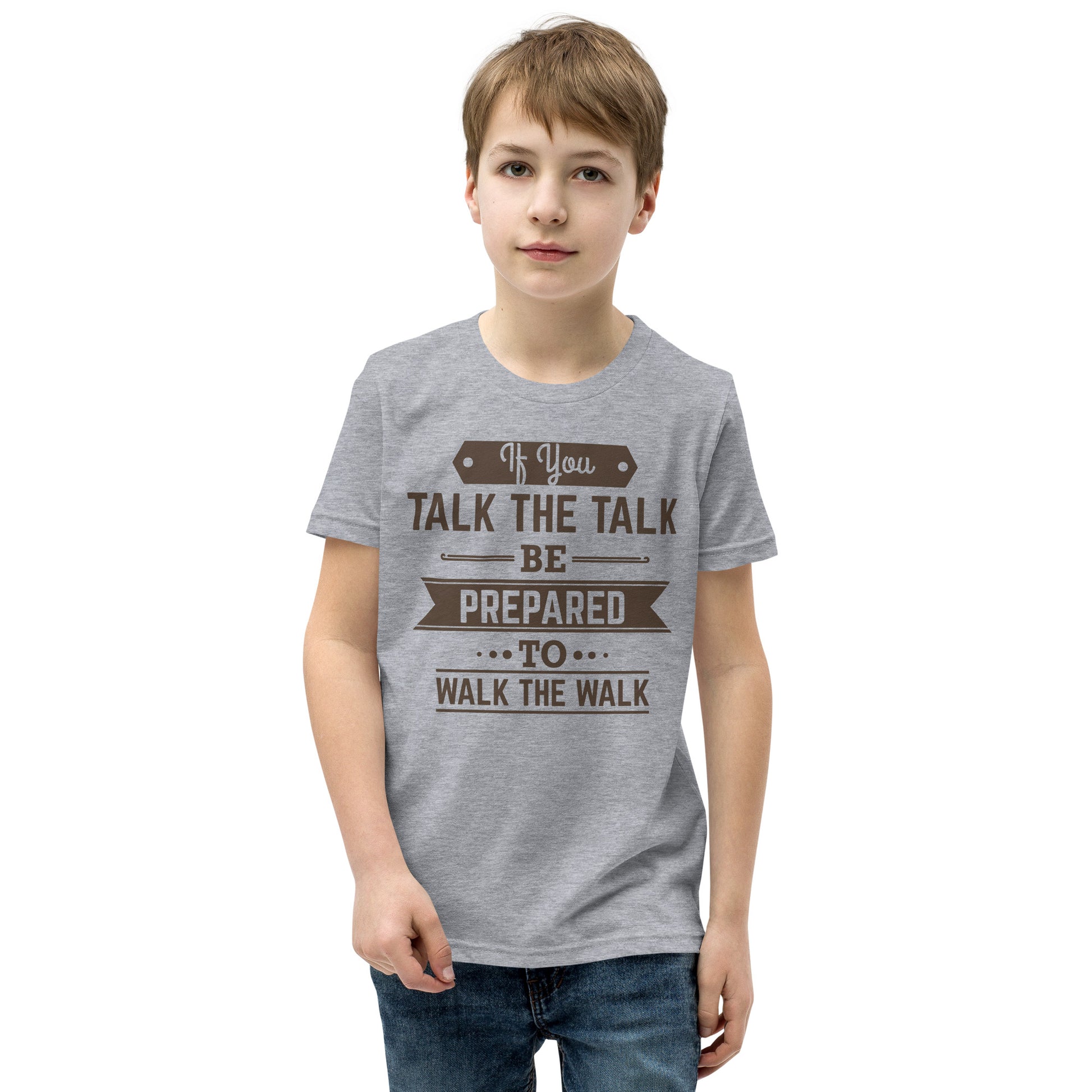 Boys Talk The Talk Short Sleeve T-Shirt - Pixellly 