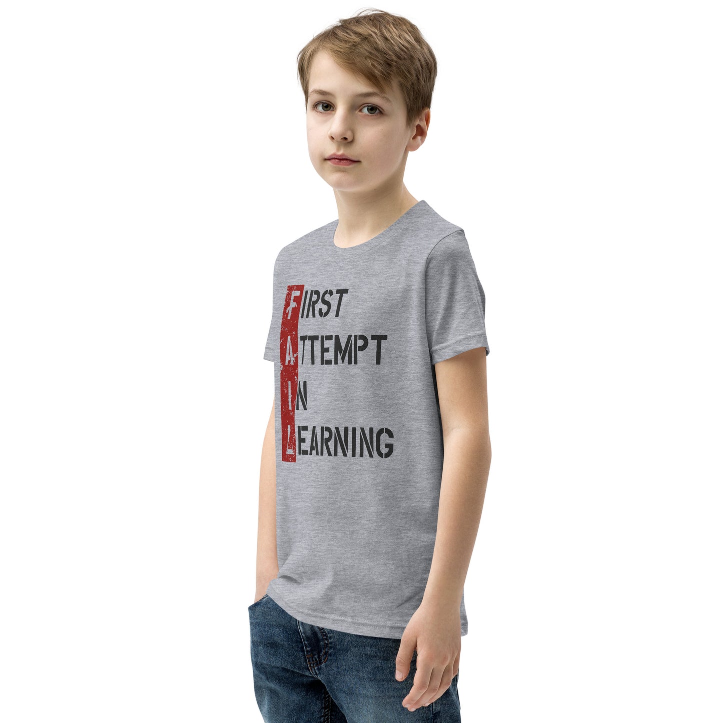 Boys FAIL Short Sleeve T-Shirt - Pixellly 