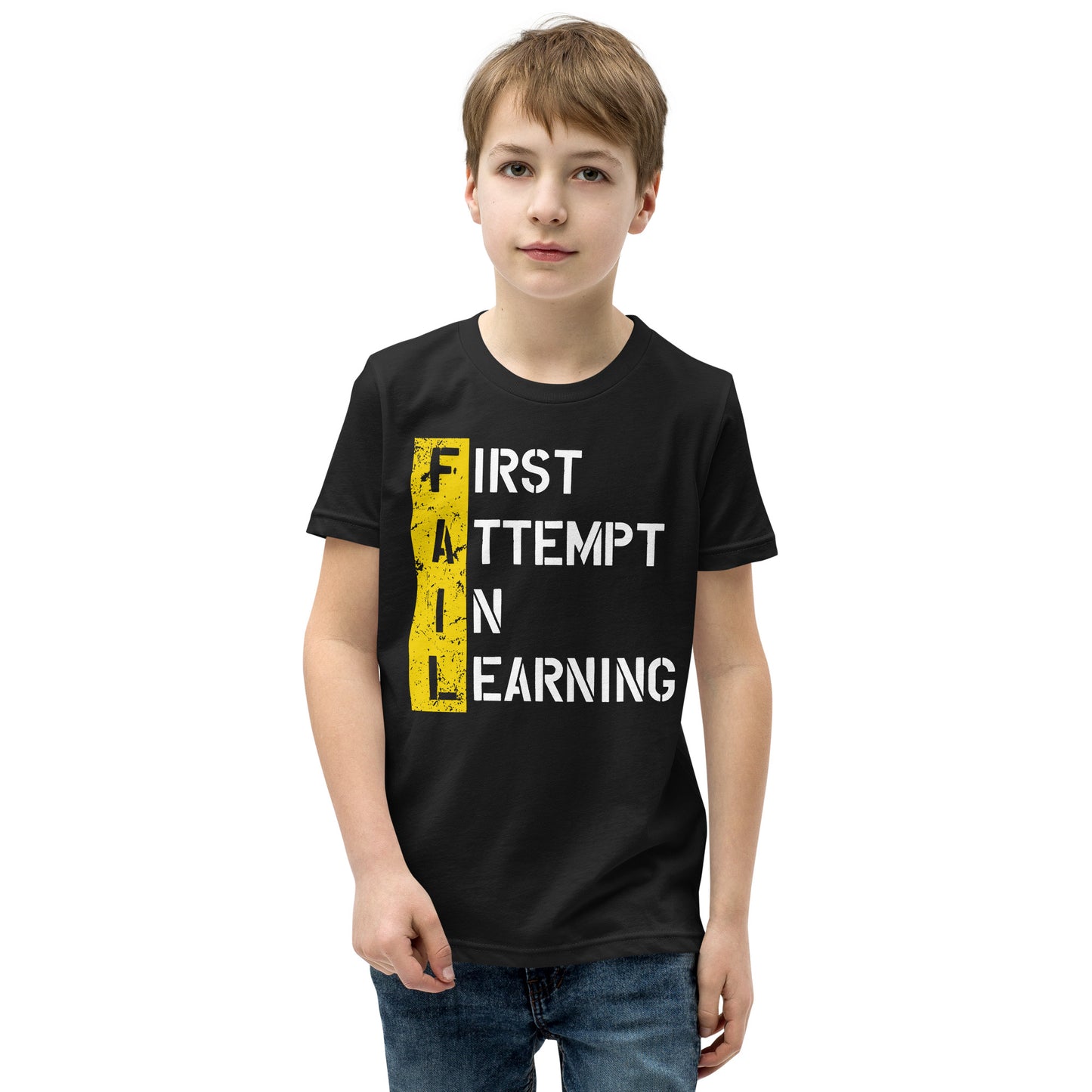 Boys FAIL Short Sleeve T-Shirt - Pixellly 