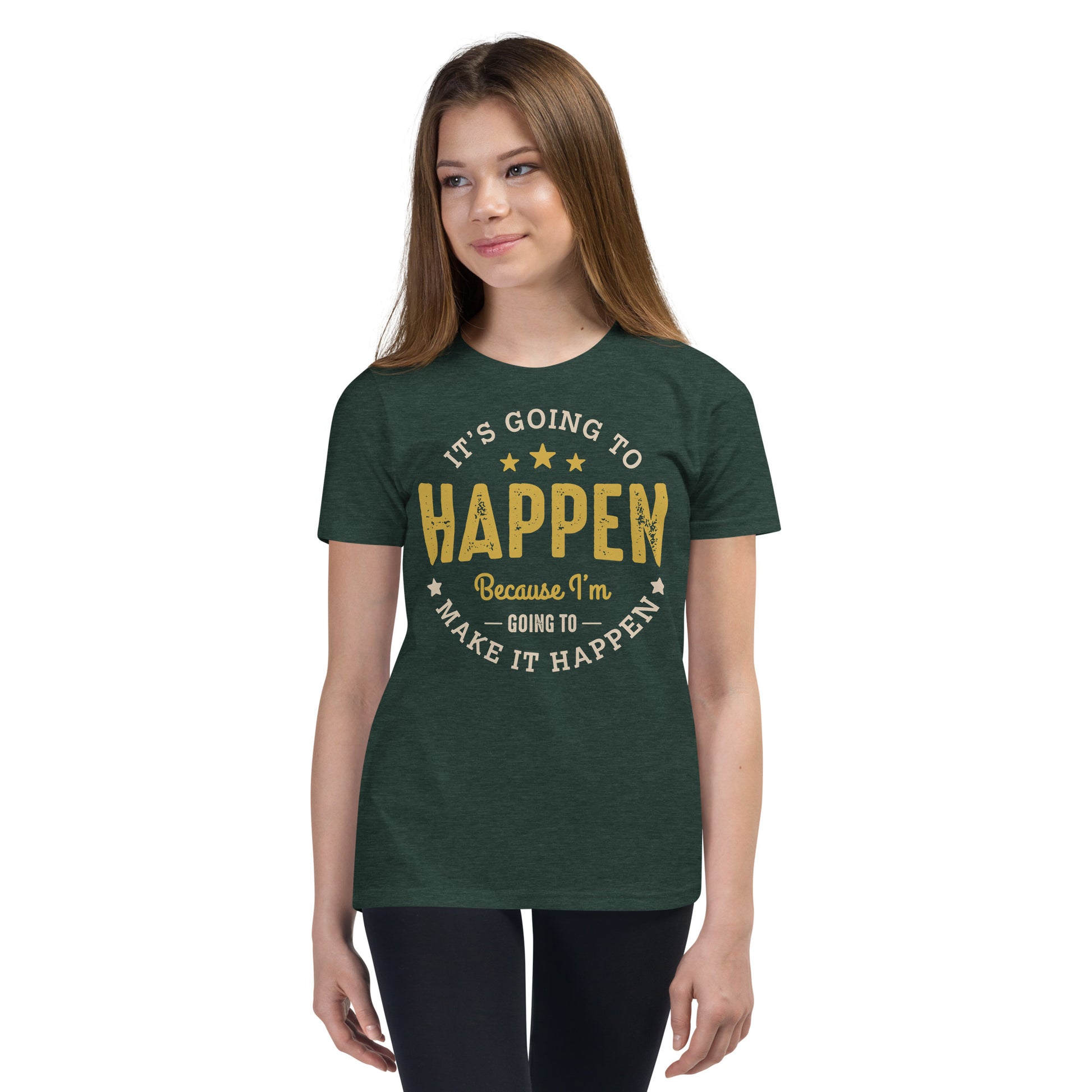 Girls It’s Going To Happen Short Sleeve T-Shirt - Pixellly 