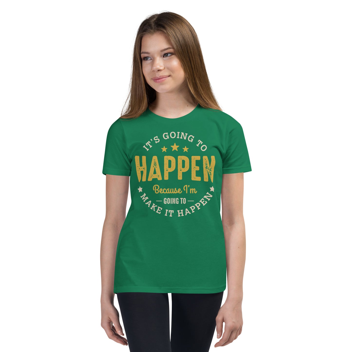 Girls It’s Going To Happen Short Sleeve T-Shirt - Pixellly 